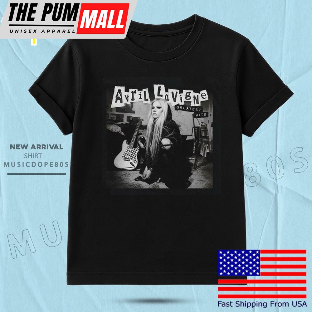 Avril Lavigne Greatest Hits 2025 T Shirt