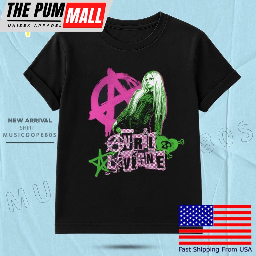 Avril Lavigne Greatest Hits Tour 2025 T Shirt