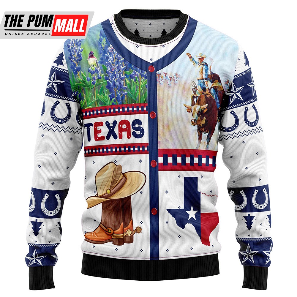 Awesome Texas Ugly Christmas Sweater Christmas Outfits Gift