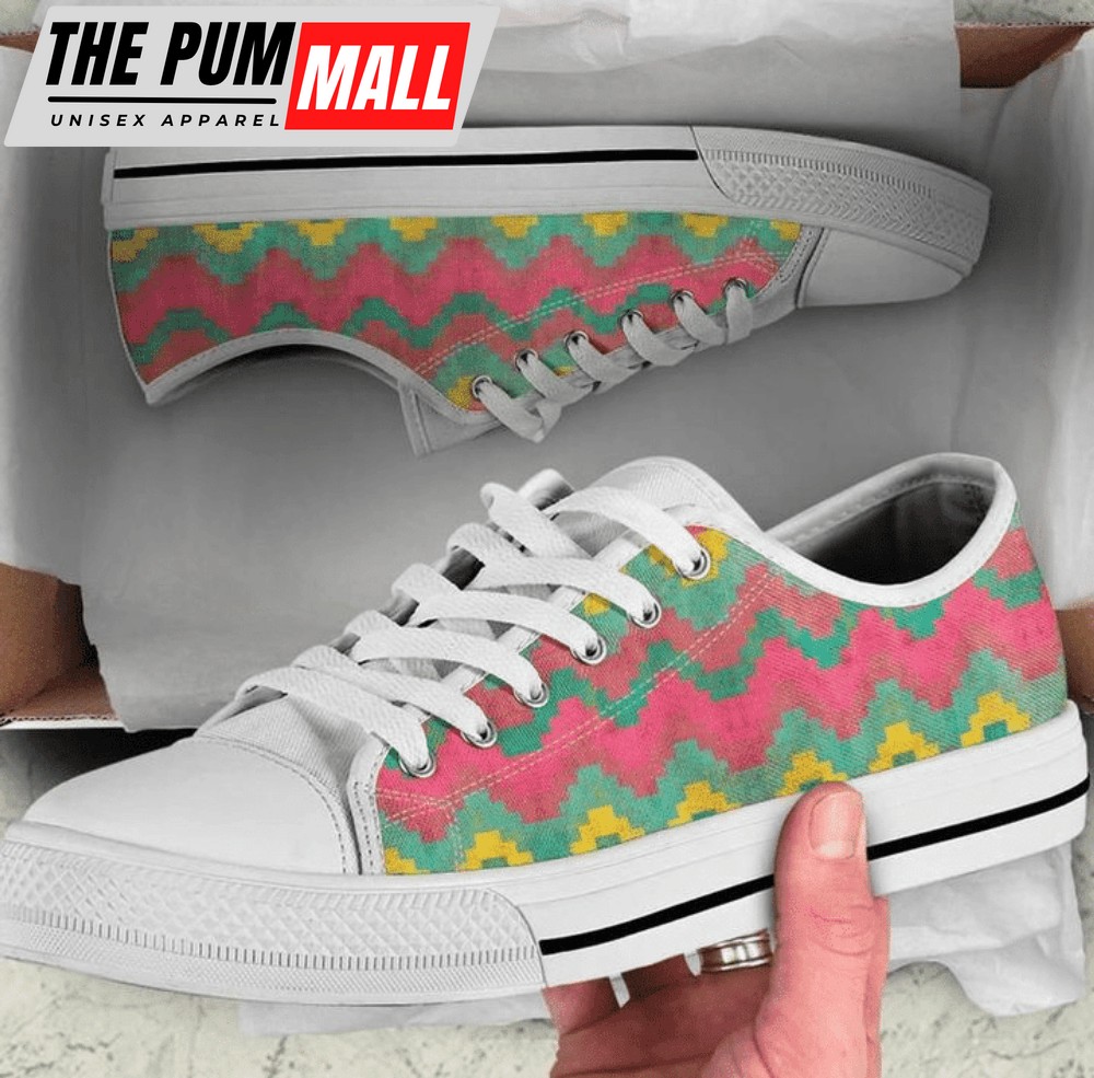 Aztec Vintage Pattern 01 Low Top Shoes Sneaker PN205083Sb