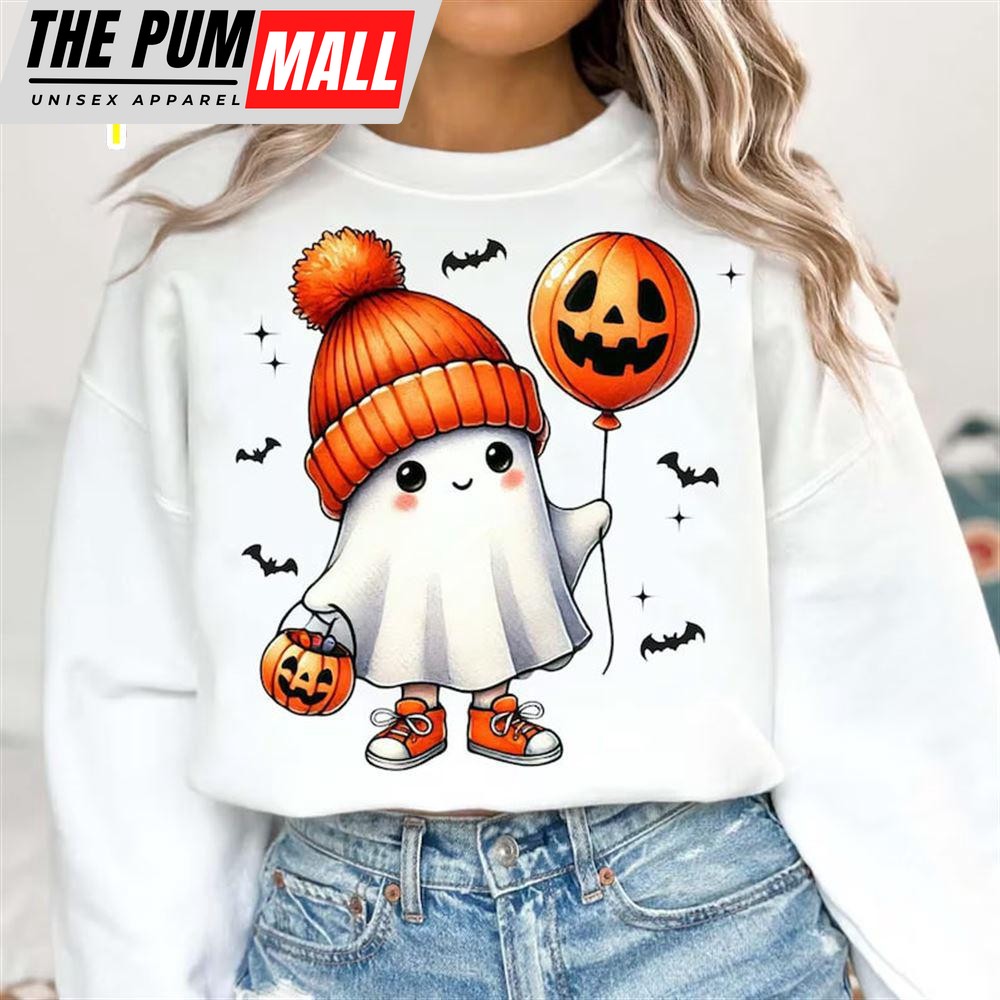 Baby Boo Halloween Shirt, Cute Ghost Shirt, Lady Boo Shirt