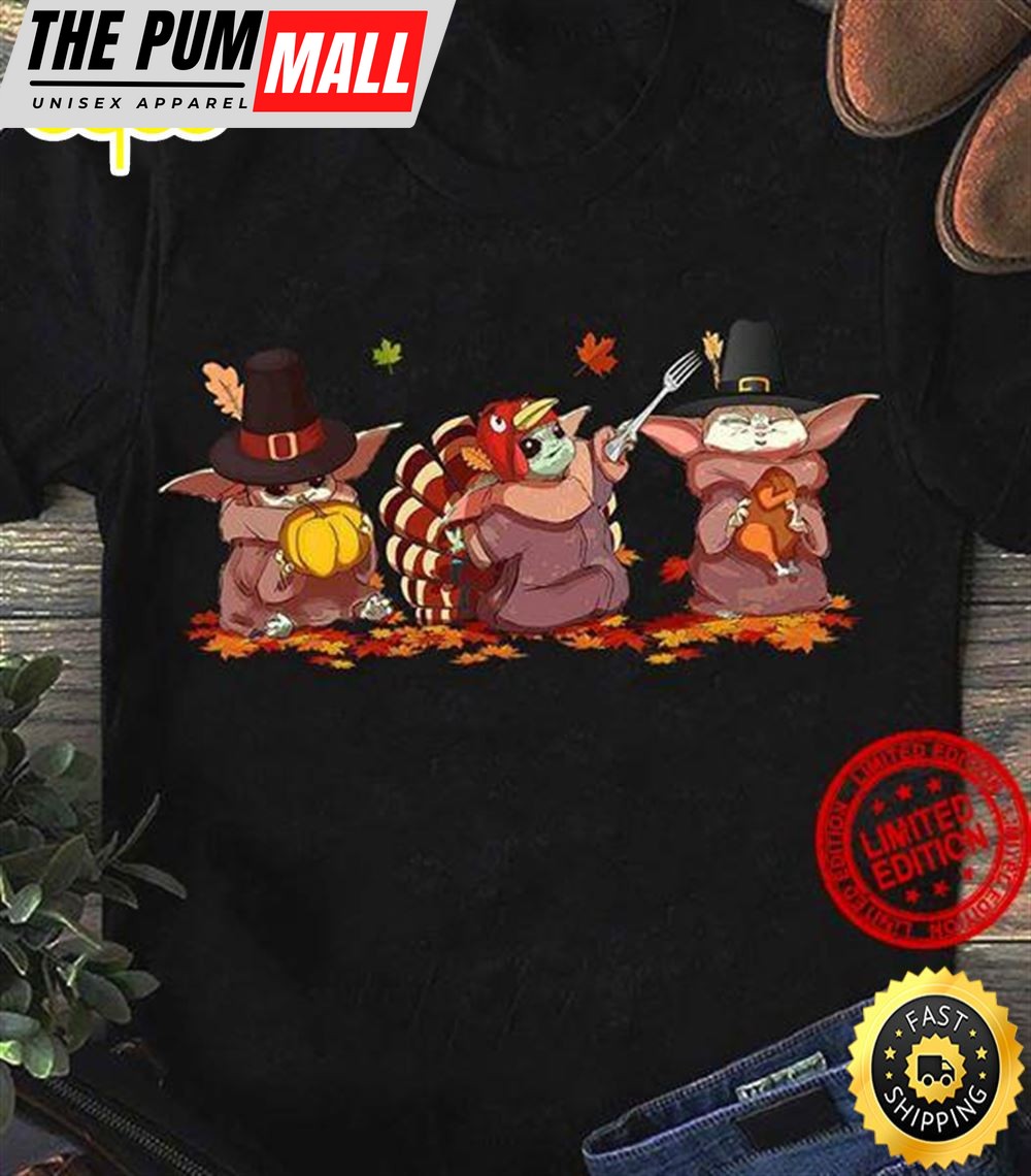 Baby Yoda And Thanksgiving Shirt