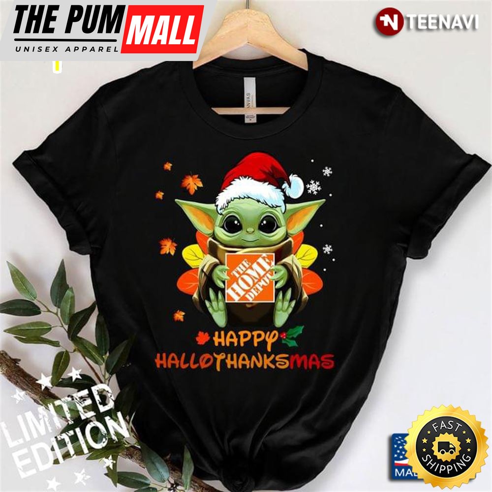 Baby Yoda Hug The Home Depot Happy Hallothanksmas