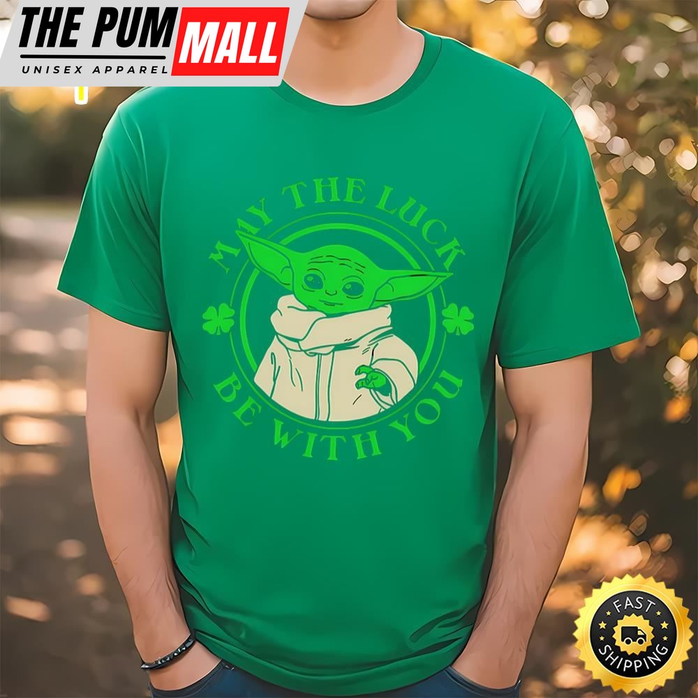 Baby Yoda May The Luck Be With You St Patricks Day