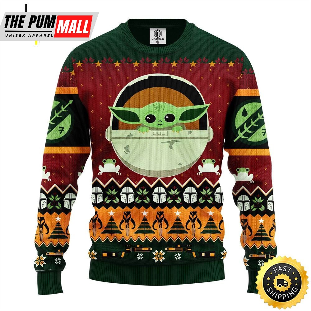 Baby Yoda Ugly Sweater