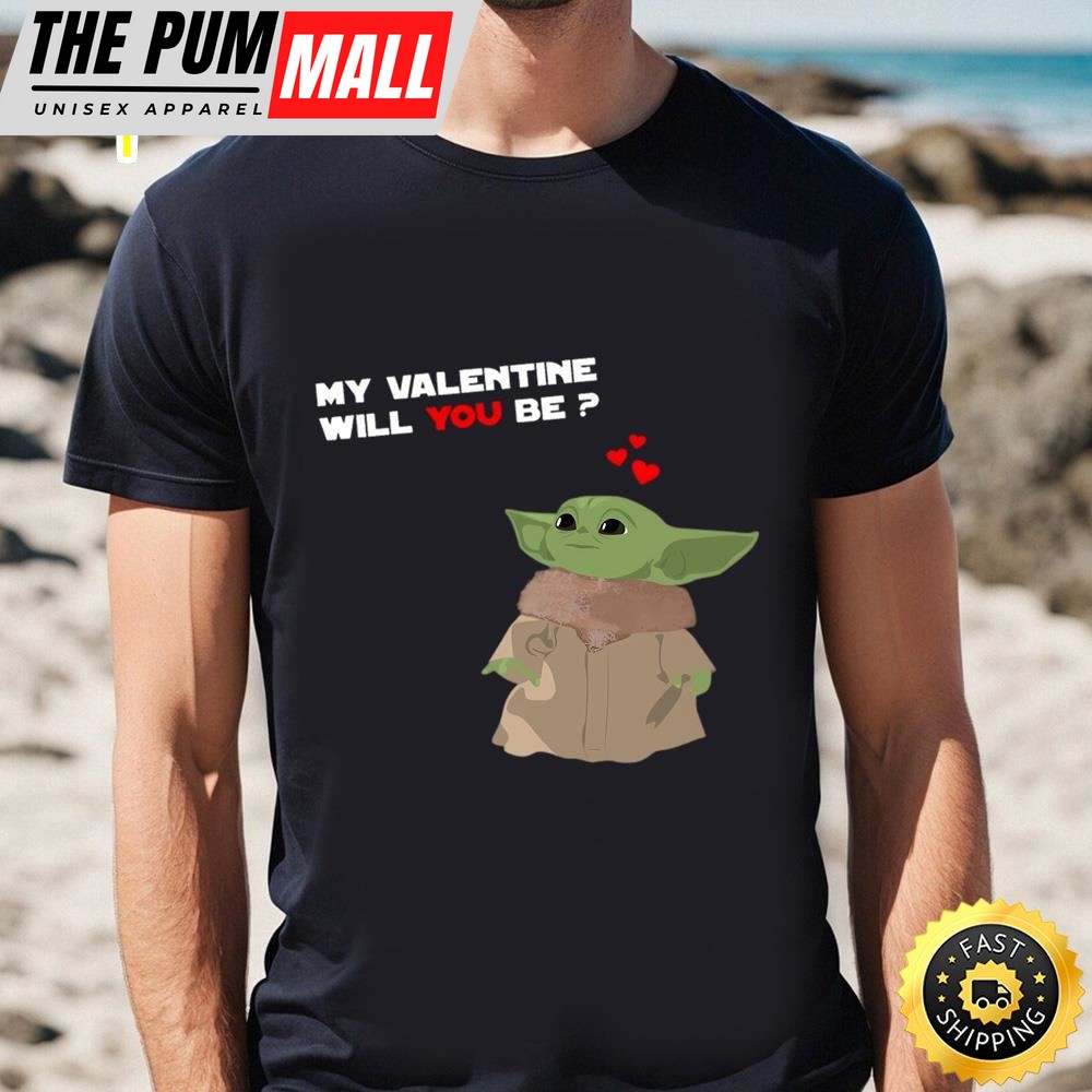 Baby Yoda Valentines Day Gifts Shirt For Lover