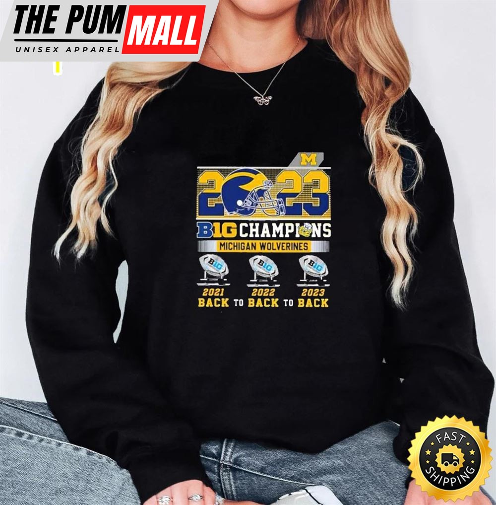 Back To Back To Back Of Michigan Football 2025 Big Ten Champions