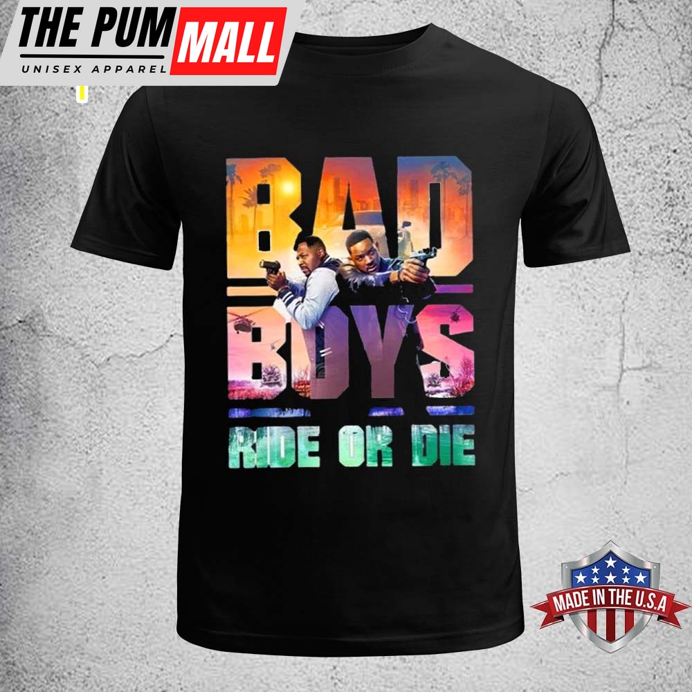 Bad Boys Ride or Die (2025) Movie Unisex T-Shirt