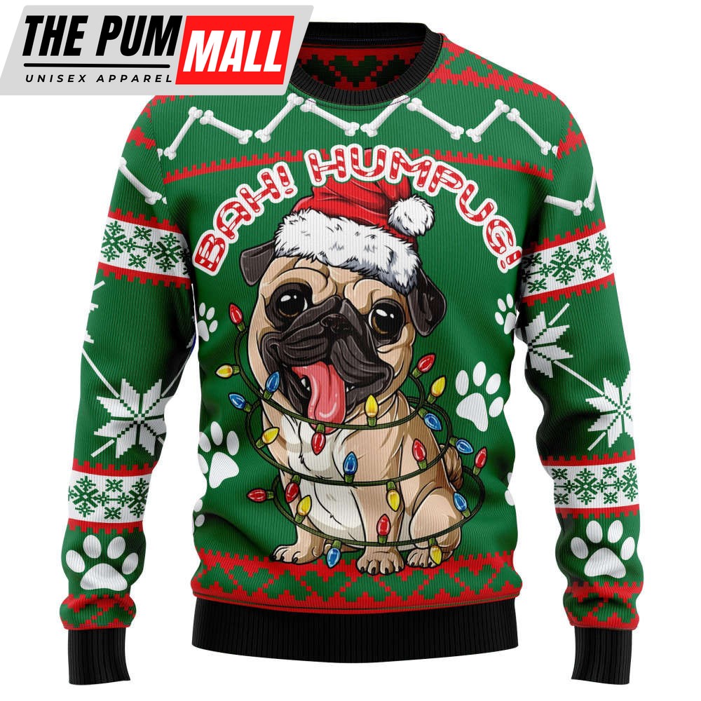 Bah! Humpug! TY309 Ugly Christmas Sweater – Best Gift For Christmas