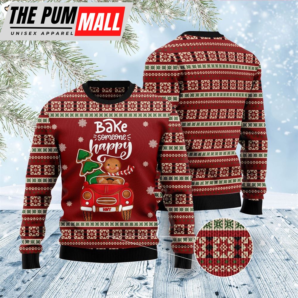 bake-someone-happy-ugly-christmas-sweater-xmas-gifts-for-dog-lovers-gift-for-qjsbhb93 Bake Someone Happy Ugly Christmas Sweater – Xmas Gifts For Dog Lovers – Gift For Christmas