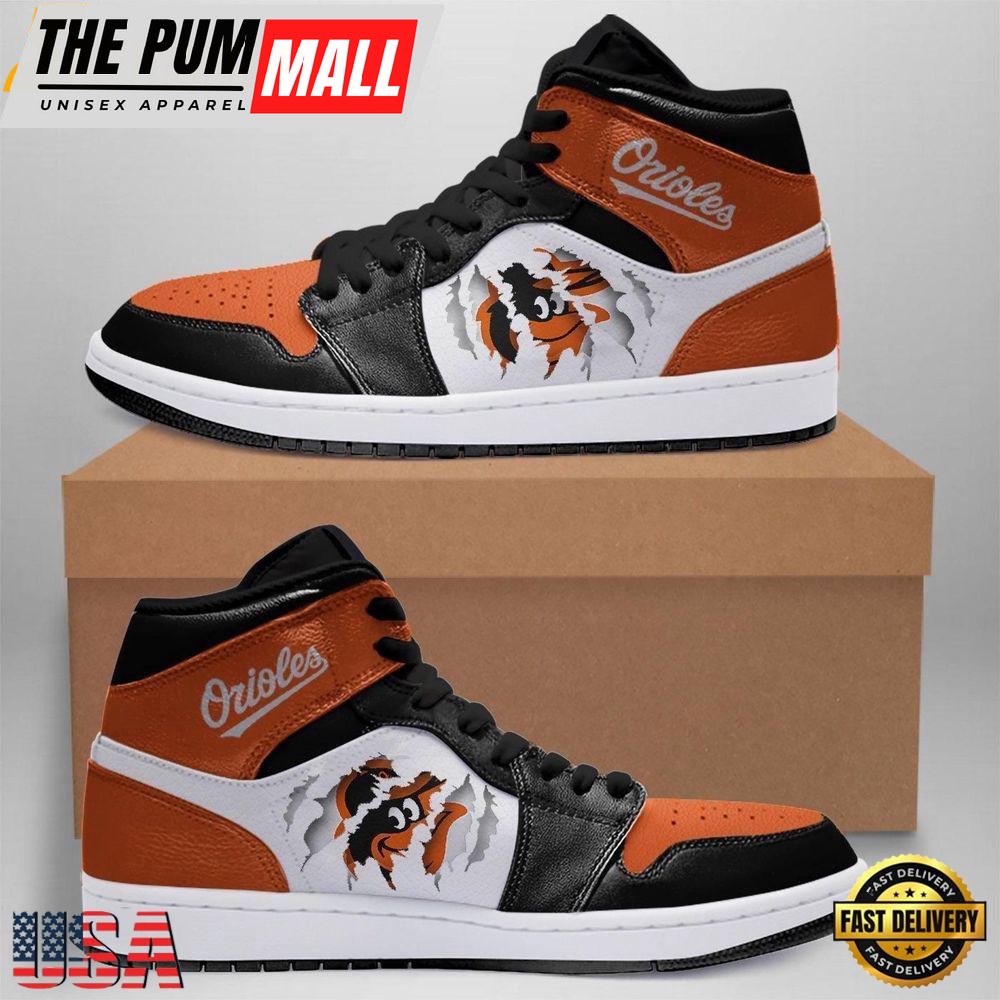 Baltimore Orioles Mlb Air Jd Sneakers Shoes Sport