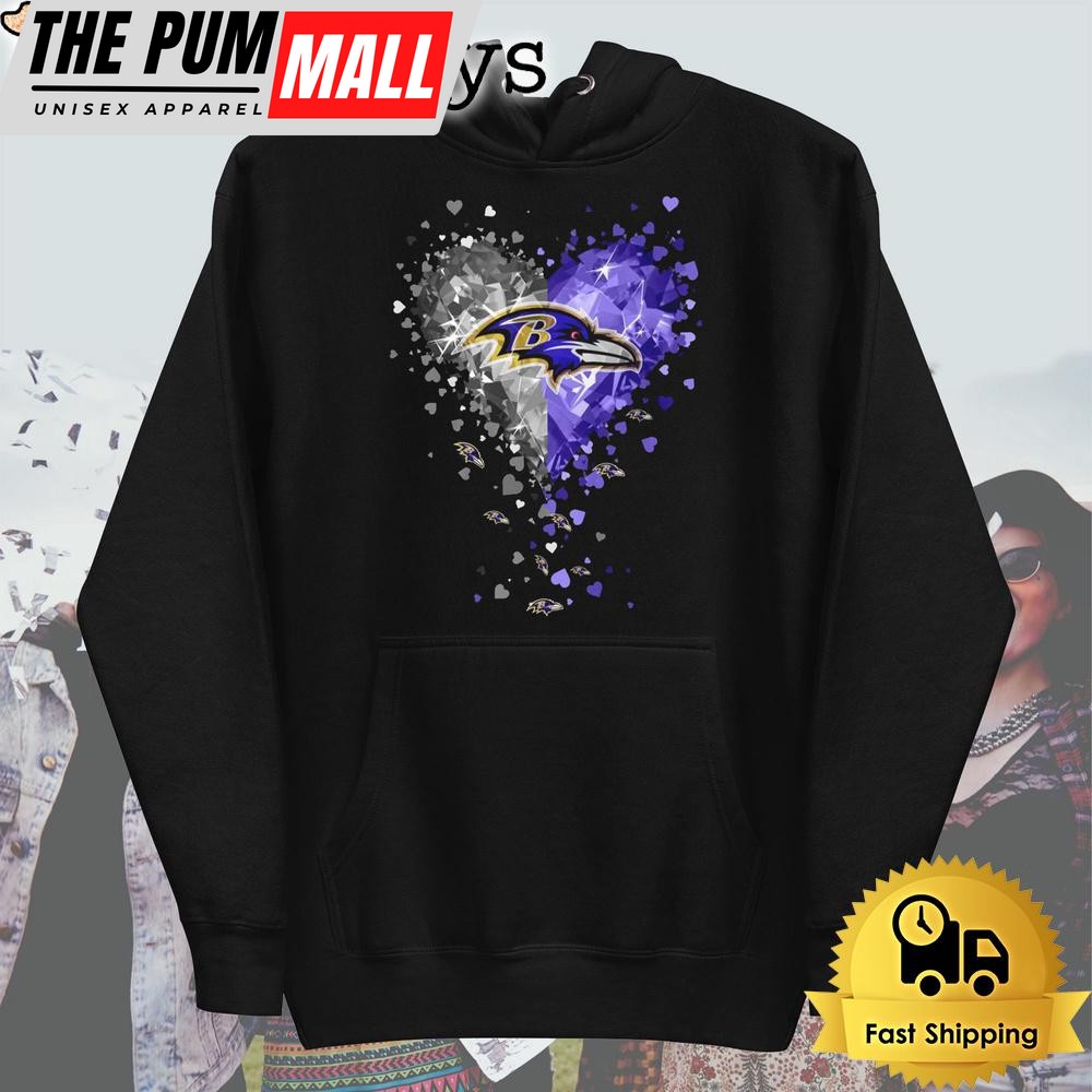 baltimore-ravens-crystal-heart-t-shirt-ed8y21ij Baltimore Ravens Crystal Heart T Shirt
