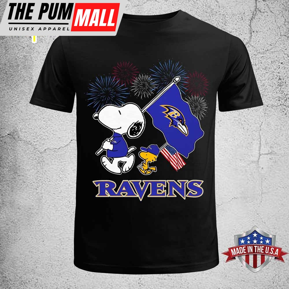 Baltimore Ravens Happy 4th Of July Independence Day Unisex T-Shirt