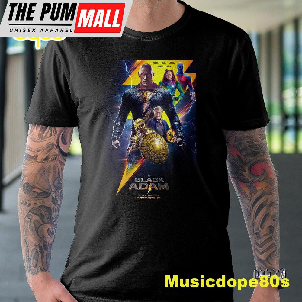 Based On The DC Comics Black Adam 2025 Unisex T-shirt