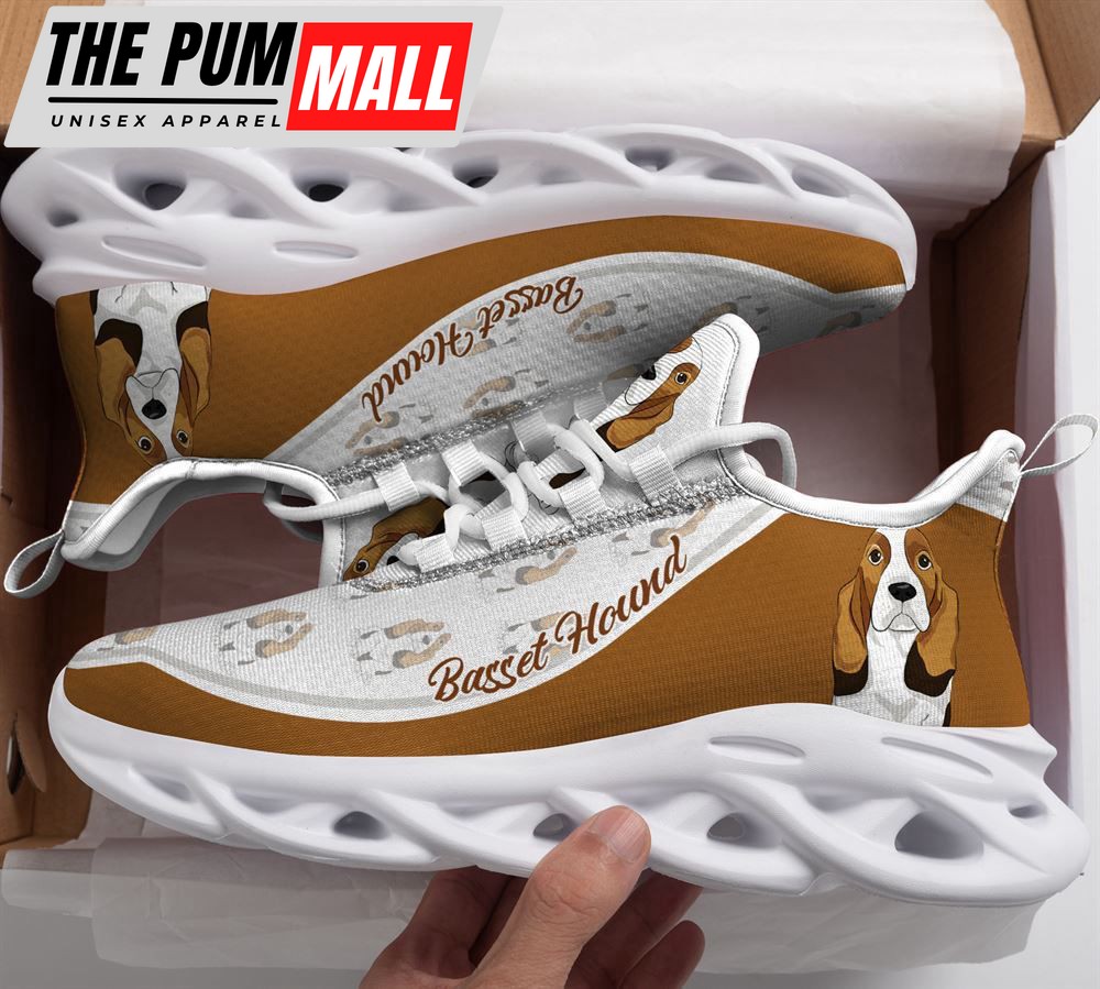 Basset Hound Max Soul Shoes For Women Men, Best Gift For Pet Lover