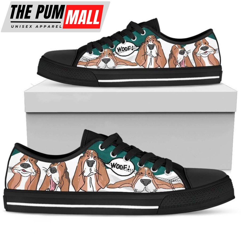 Basset Woof Women s Low Top Shoe: Stylish and Comfortable Footwear
