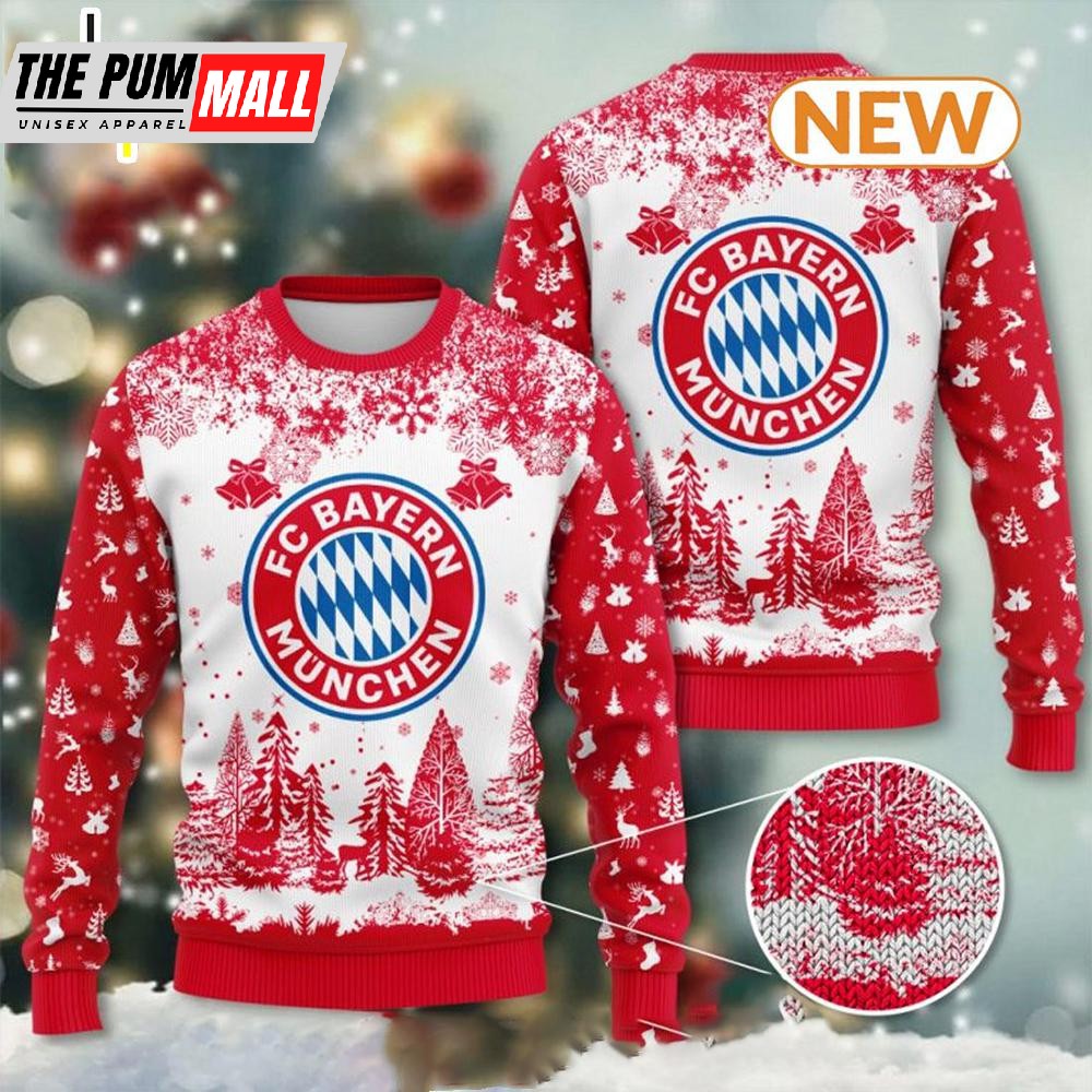 Bayern M?nchen Ugly Christmas Sweater Shirt, Sweatshirt