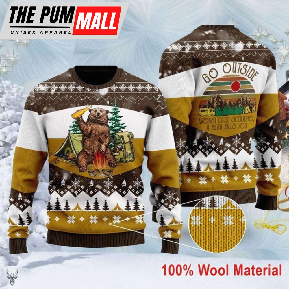 bear-beer-campfire-3d-ugly-christmas-sweater-g5miwjf2 Bear Beer Campfire 3D Ugly Christmas Sweater