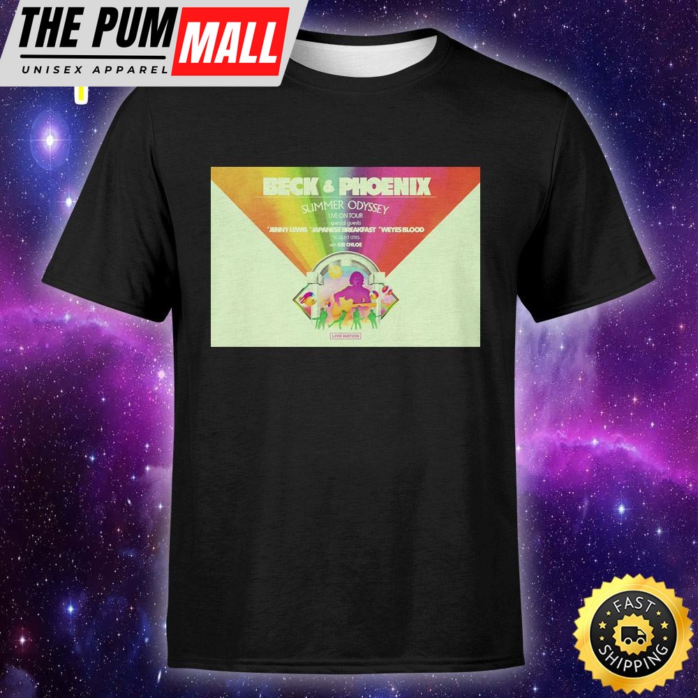 Beck And Phoenix Plan 2025 Tour Dates Unisex T-Shirt