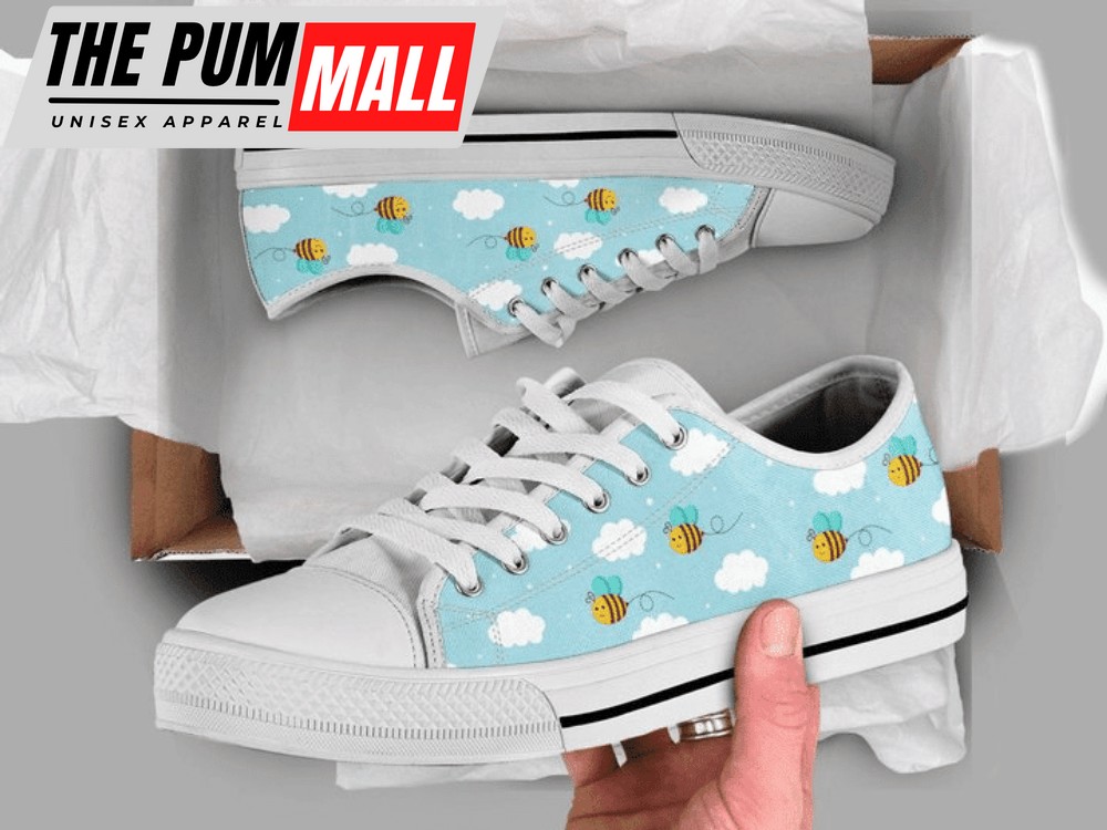 Bee Low Top Shoes PN206082Sb – Stylish & Sustainable Footwear