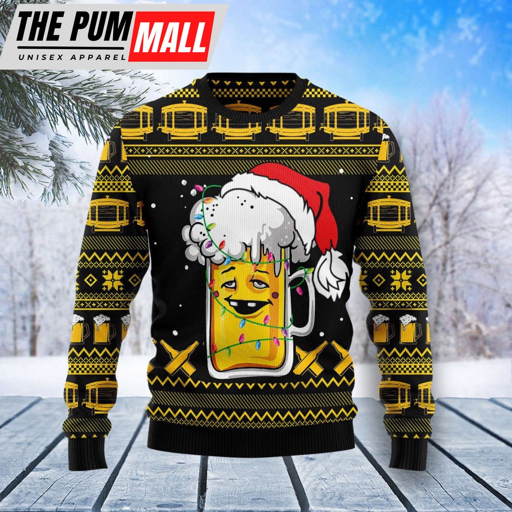 Beer Xmas T1910 Ugly Christmas Sweater – Gift For Christmas, Noel Malalan