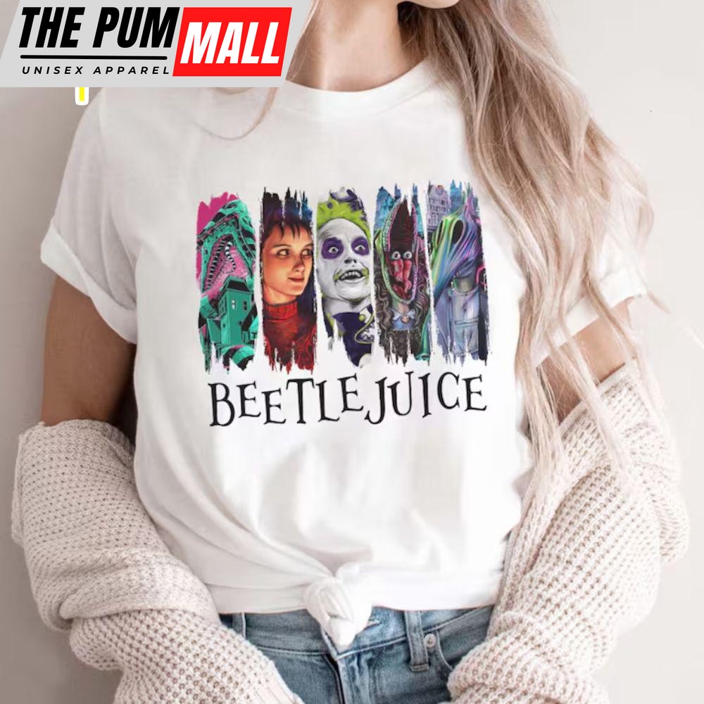 Beetlejuice Characters Shirt, Horror Movies Shirt, Serial Killers Tee