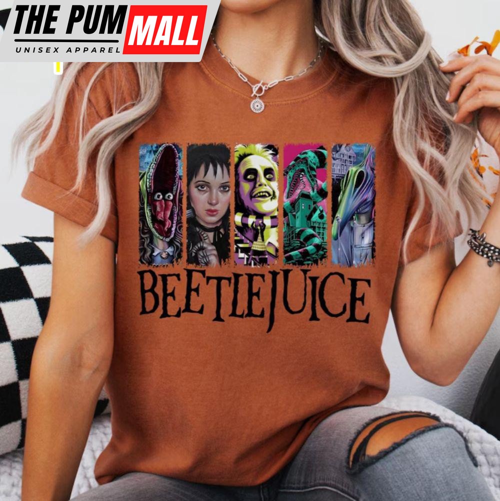 Beetlejuice Halloween Pumpkin Horror Shirts