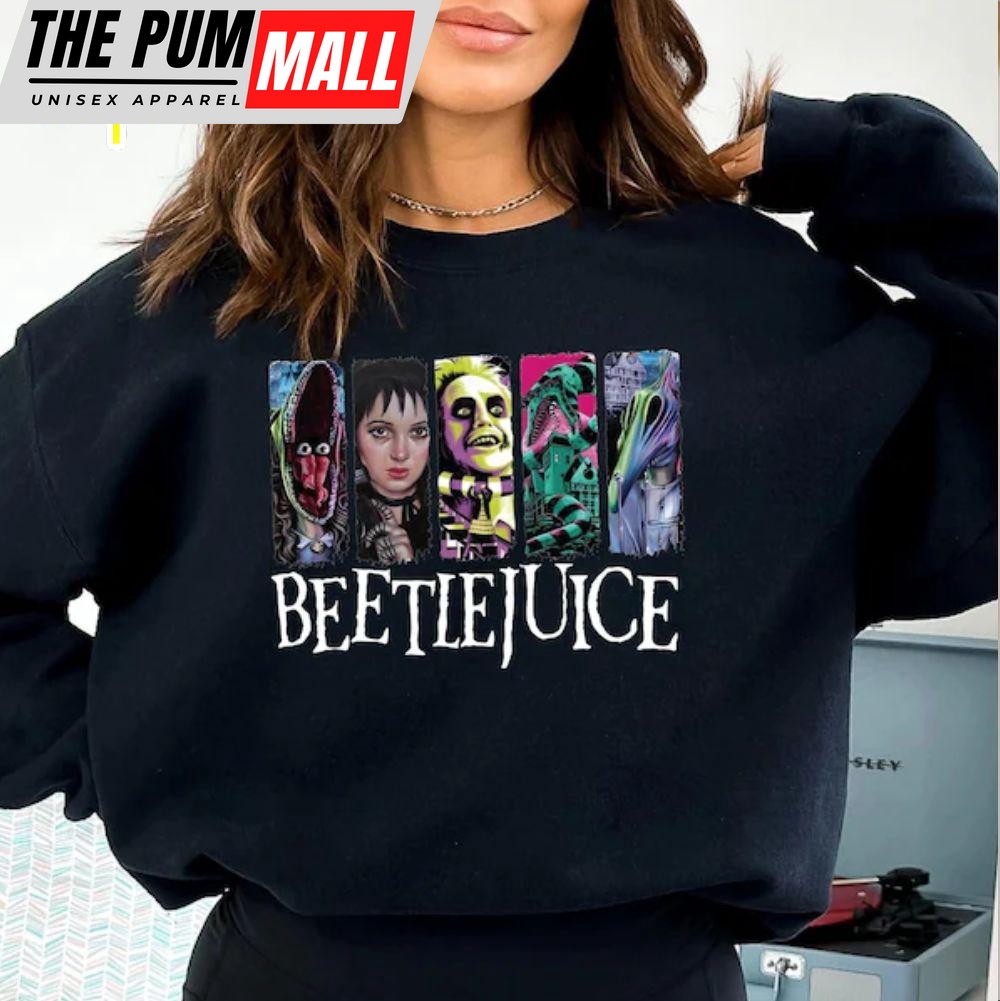 BeetleJuice Halloween T-Shirt,Adult Halloween Shirt