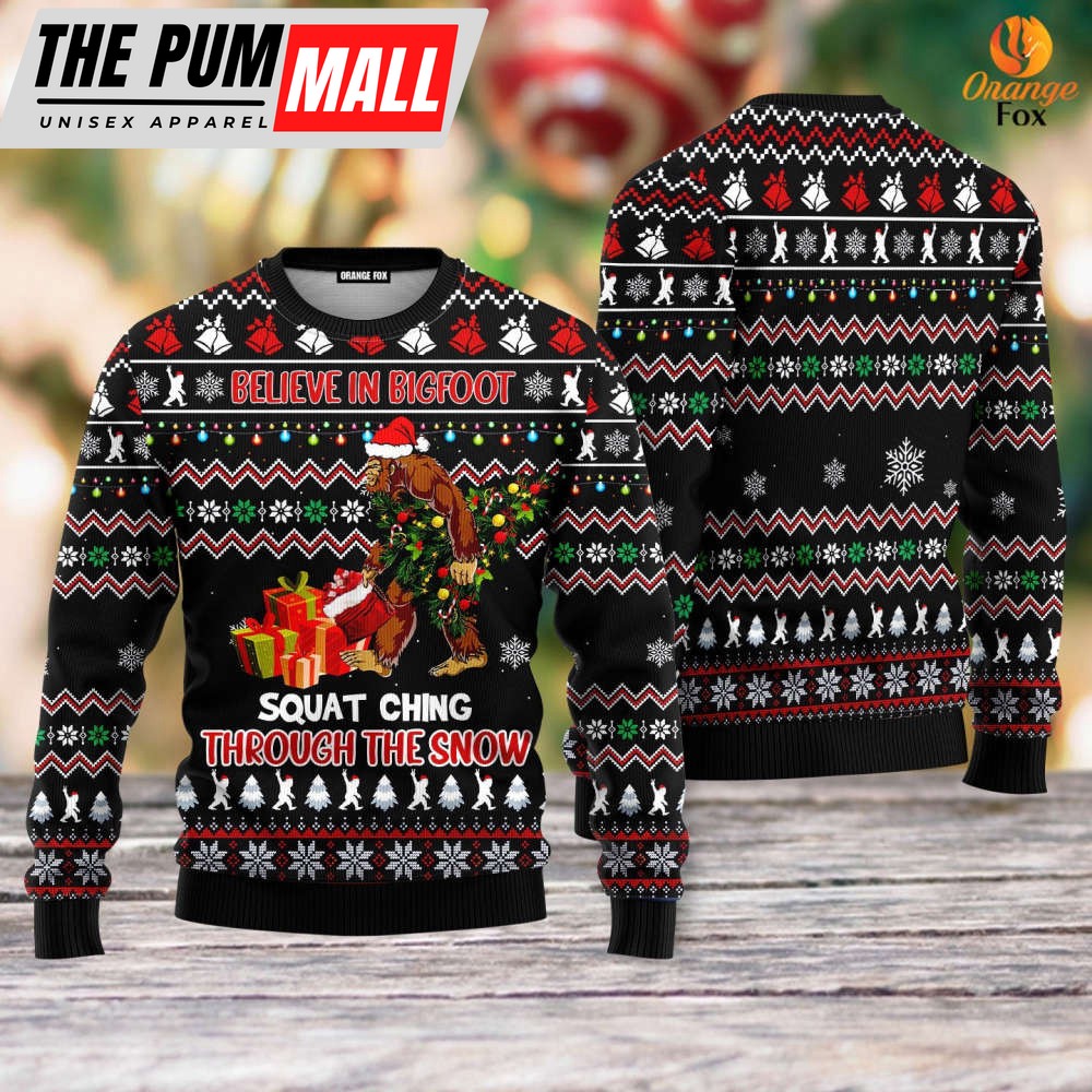 believe-in-bigfoot-squat-ugly-christmas-sweater-for-gift-for-christmas-uh1211-98i8uwwq Believe In Bigfoot Squat Ugly Christmas Sweater For – Gift For Christmas UH1211