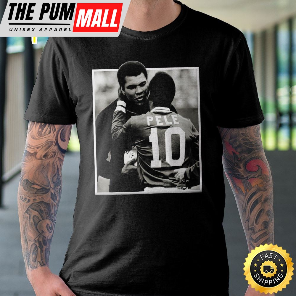 Best Of Two Worlds Muhammad Ali And Pele – Legends Unisex T-Shirt