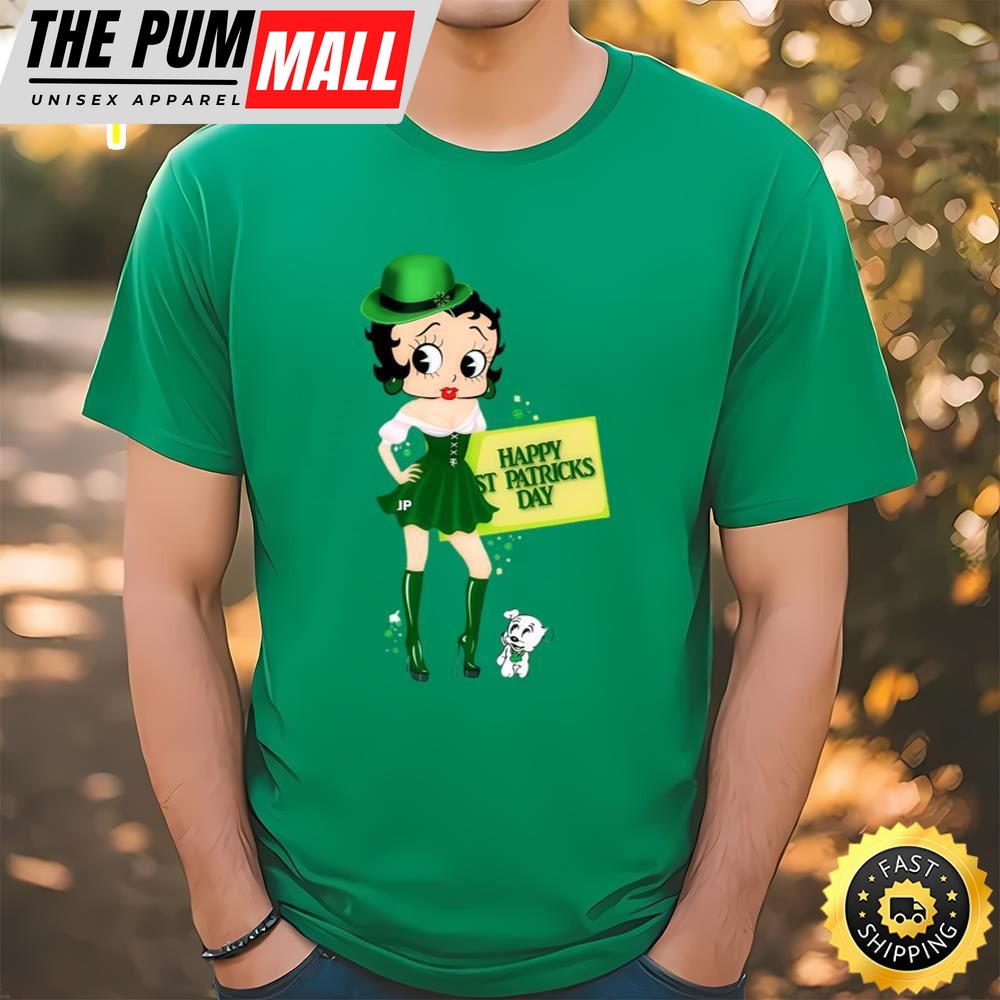 Betty Boop Happy St Patricks Day Shirt