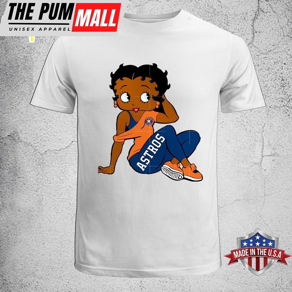 Betty Boop Houston Astros Unisex T-Shirt