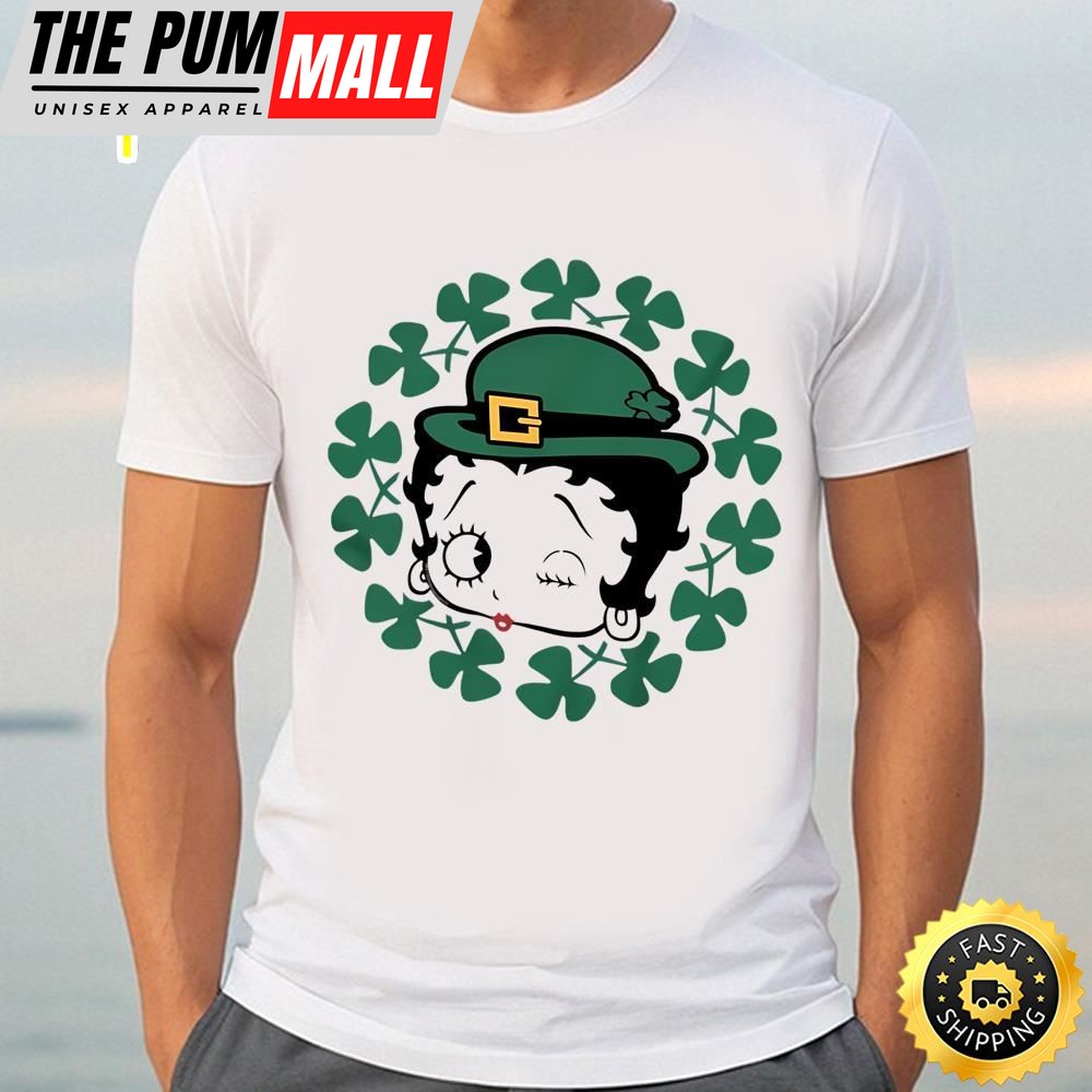 Betty Boop St Patricks Day Leprechaun Shirt
