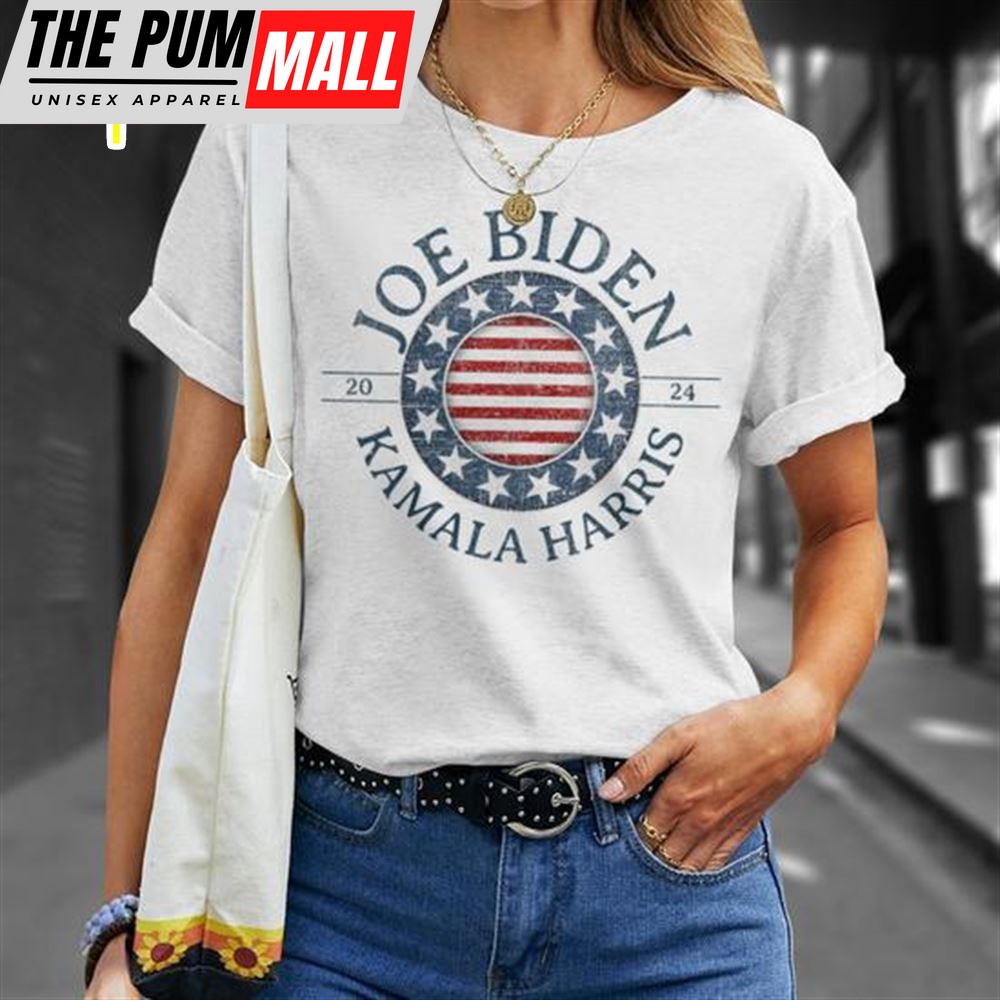 Biden Harris 2025 Political Voter Pro-Democrat Liberal T-Shirt