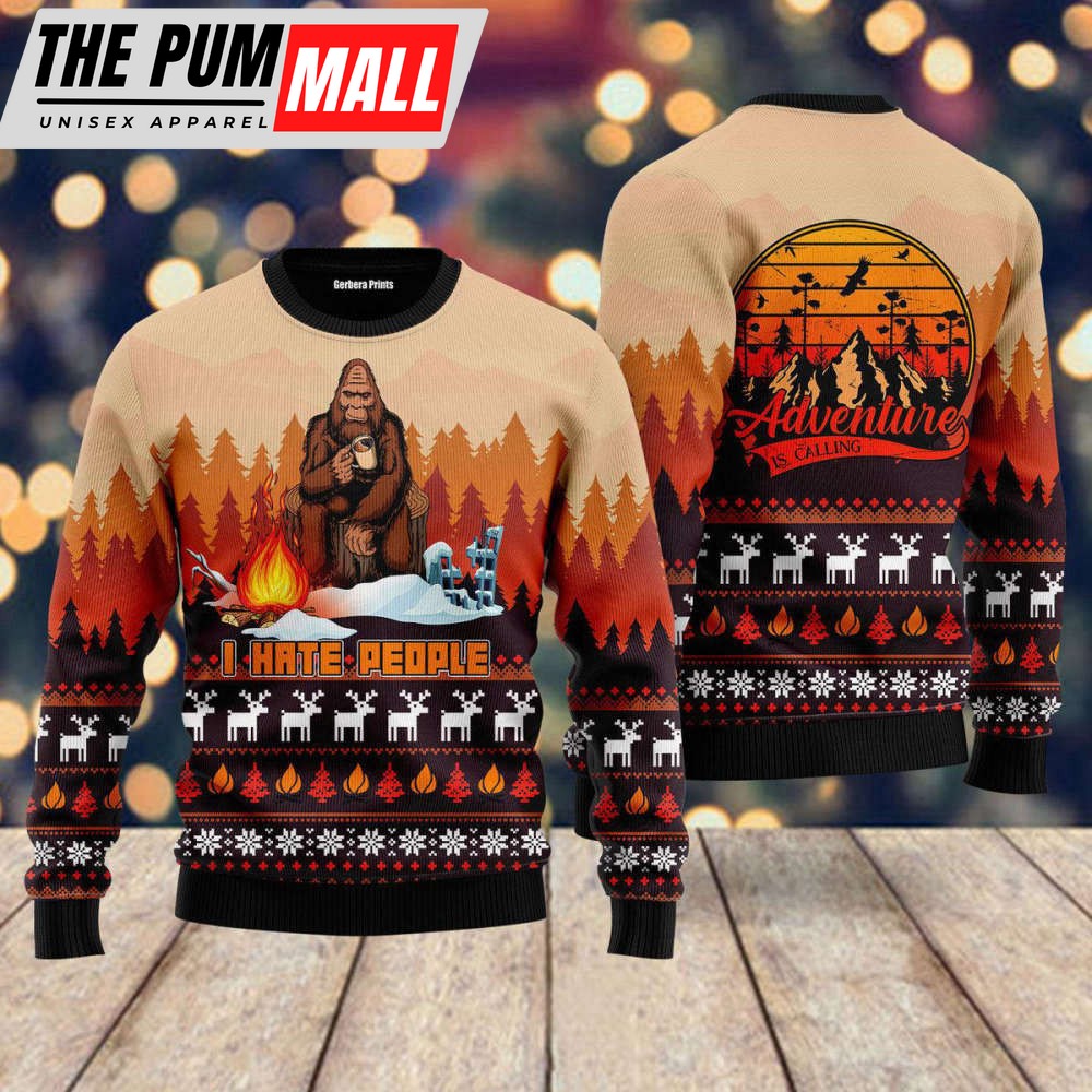 bigfoot-ugly-christmas-sweater-men-women-s-camping-hate-people-gift-for-chr-h00i48d0 Bigfoot Ugly Christmas Sweater: Men & Women s Camping Hate People – Gift For Chrismas