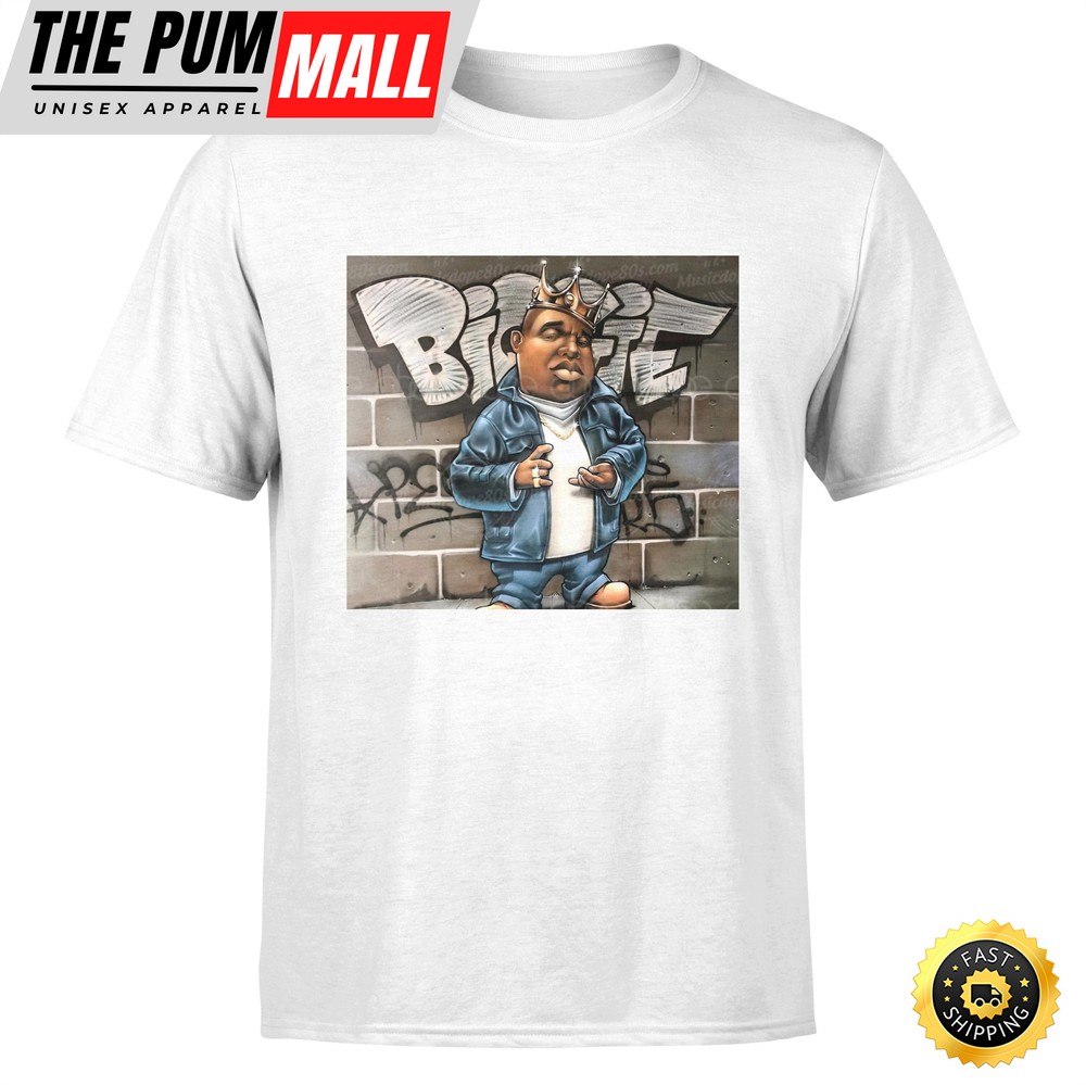 Biggie Smalls Graffiti Hip-hop 90s T-Shirt