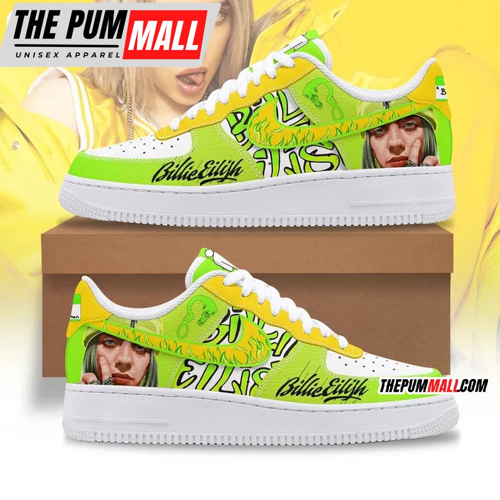Billie Eilish Music Graphics Air Force 1 Shoes Sneaker
