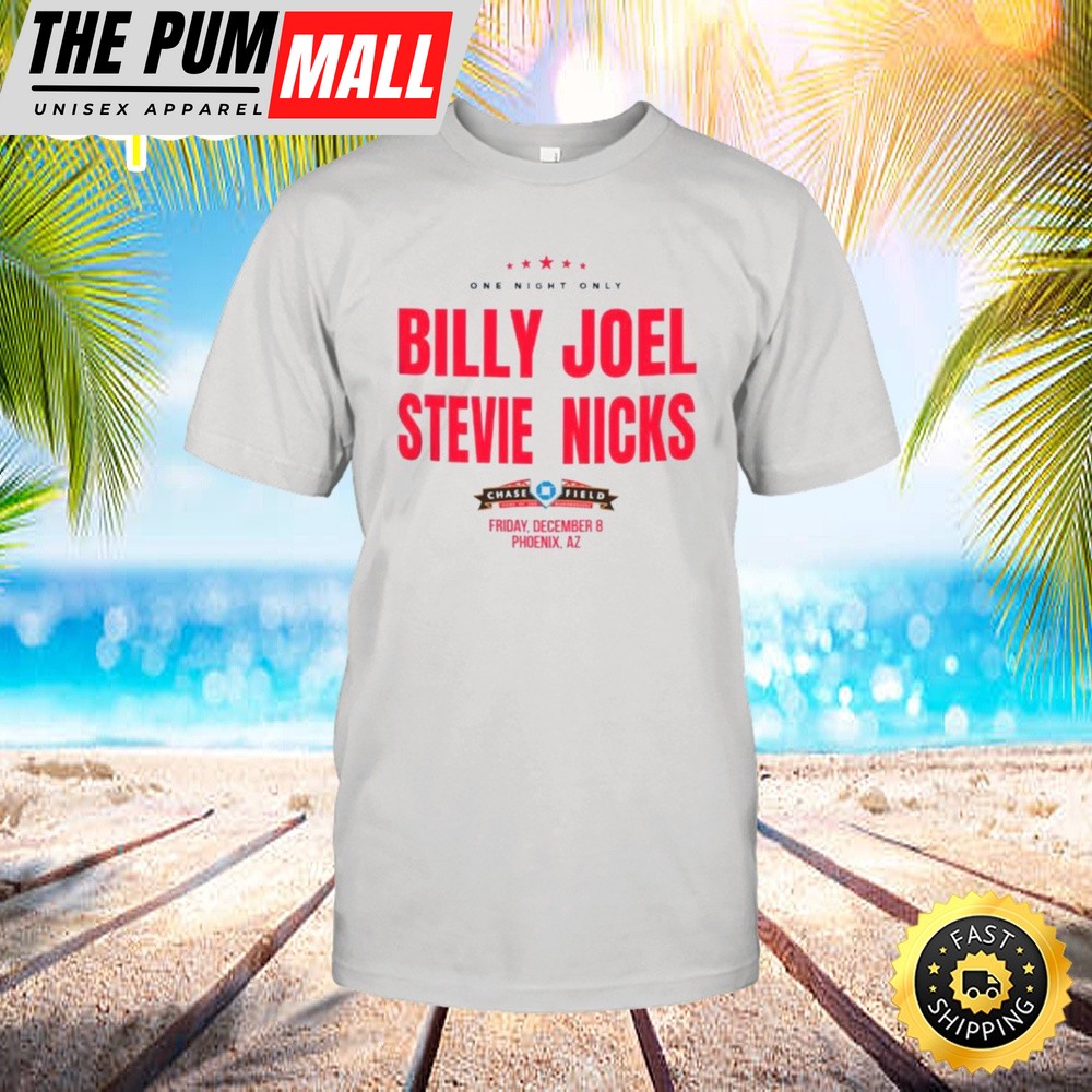 Billy Joel And Stevie Nicks Phoenix Tour 2025 Shirt