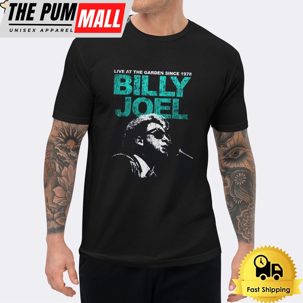 Billy Joel Live At The Garden On July 25 2024 T Shirt