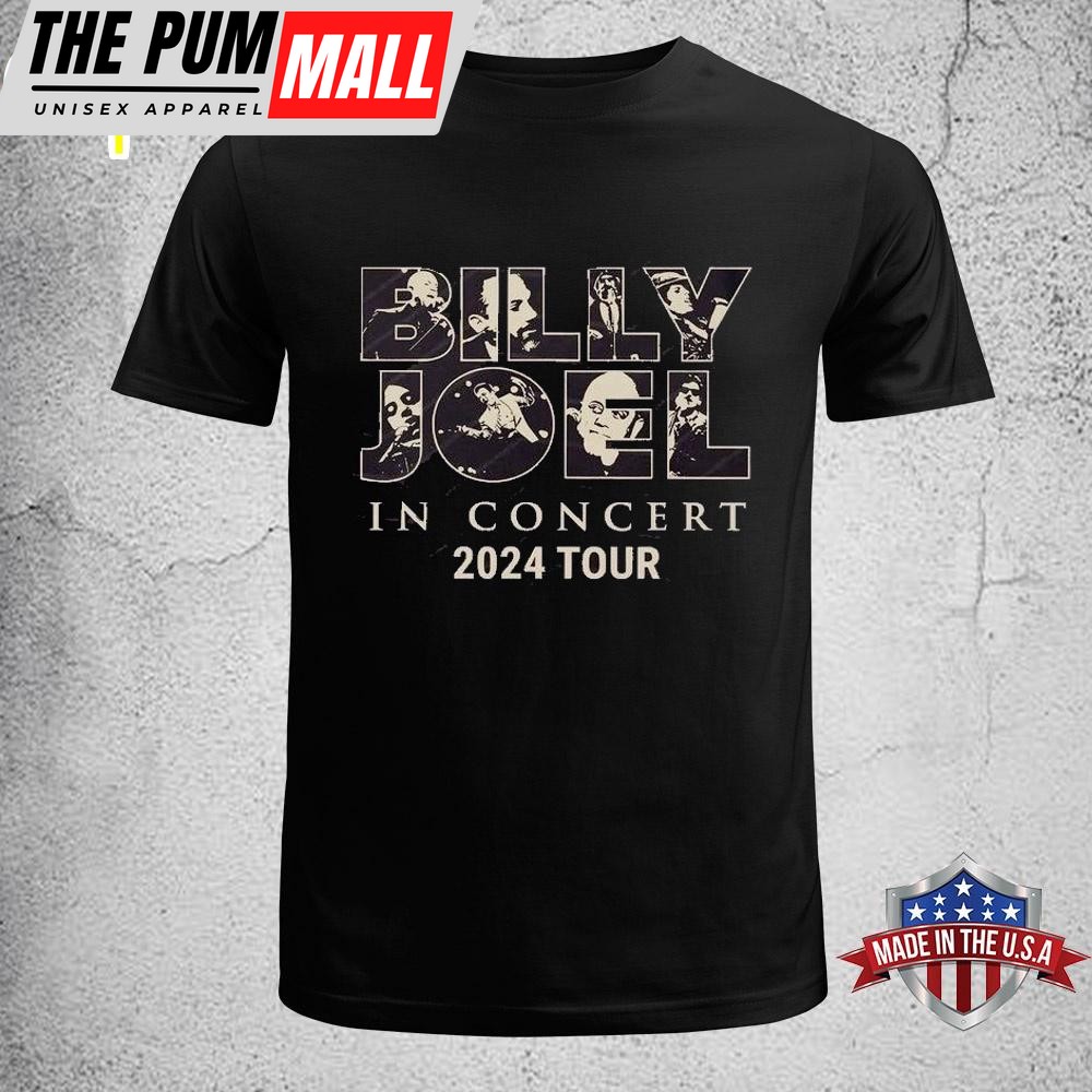 Billy Joel Music Tour 2024 Unisex T-Shirt