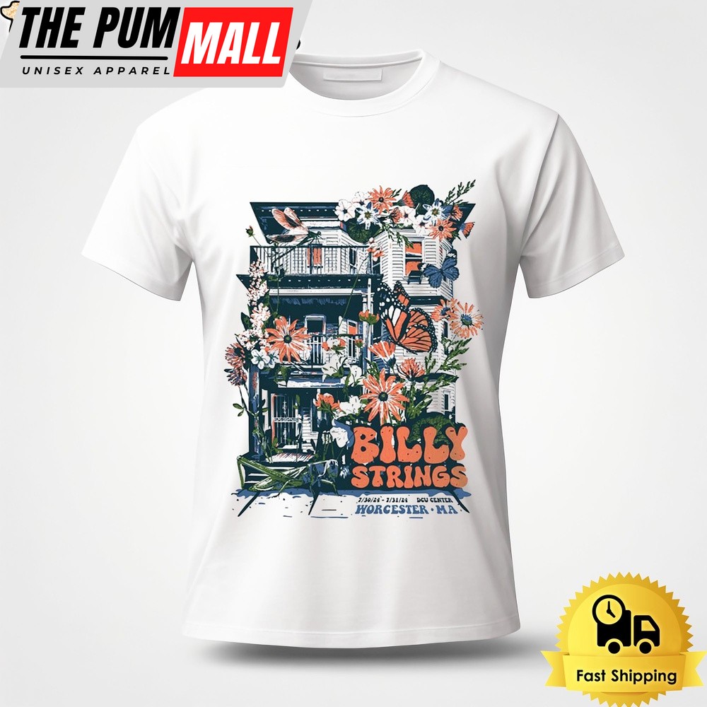 Billy Strings At DCU Center In Worcester MA On July 30-31 2024 Unisex T-Shirt