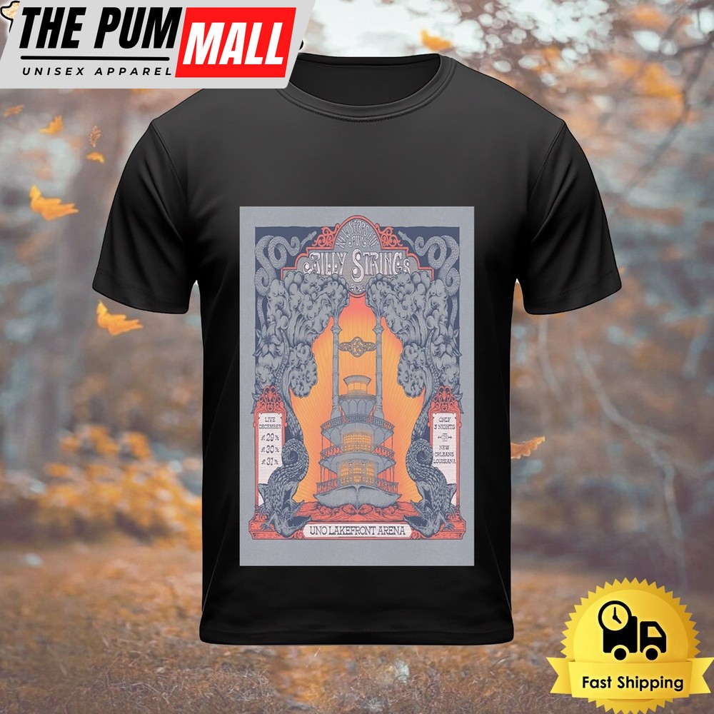 Billy Strings Dec 29-31 2024 UNO Lakefront Arena In New Orleans LA T Shirt