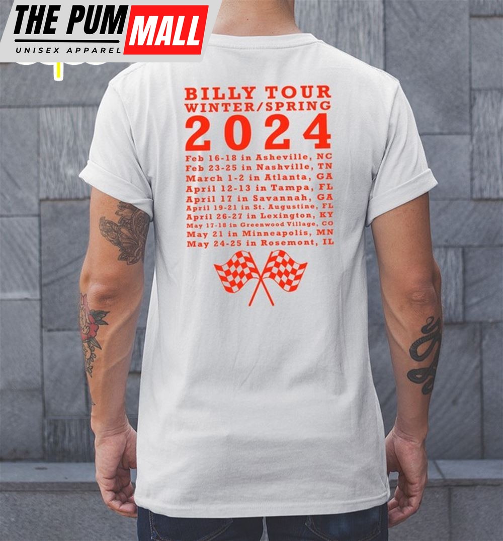 Billy Strings Exploreasheville.Com Arena, Asheville Nc Feb 17th, 2025 Show Shirt