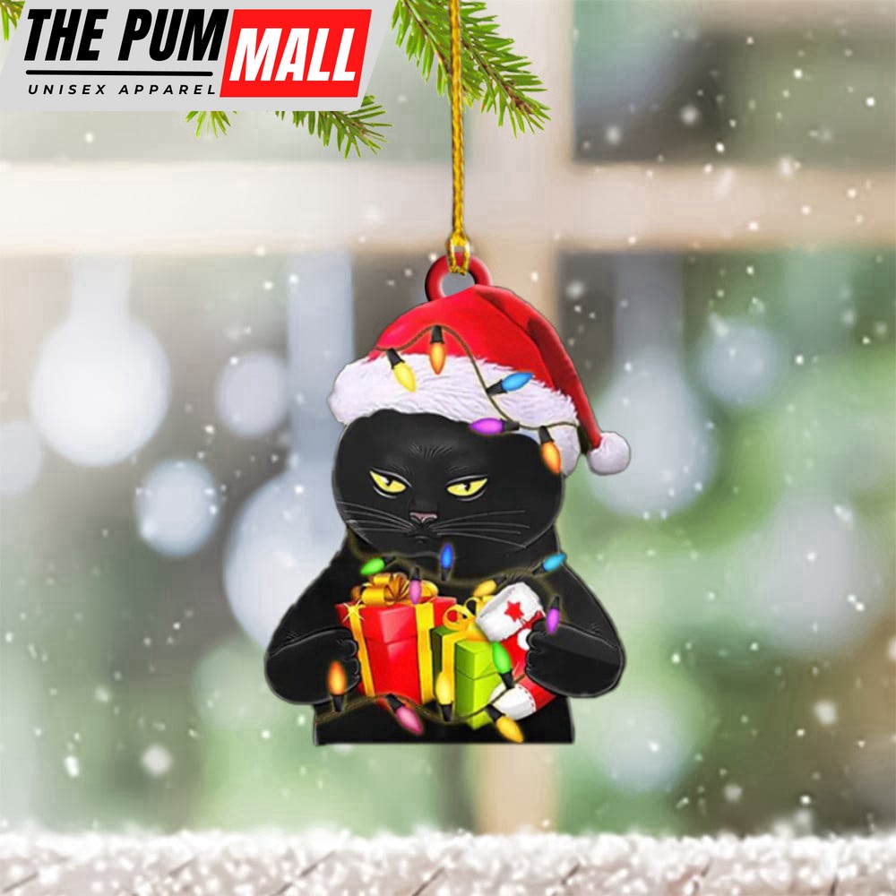 Black Cat Christmas Ornament Black Cat Ornaments For Christmas Tree 2023 Gift Limited Edition