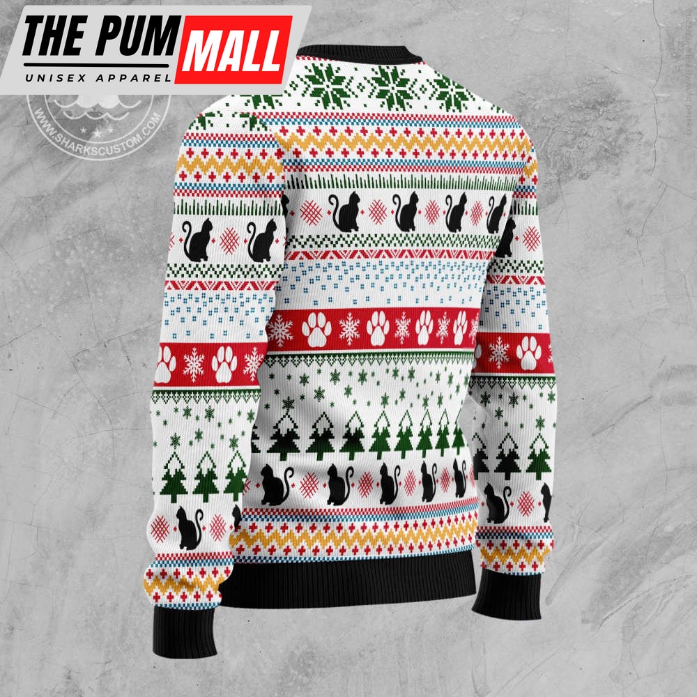 black-cat-pattern-ugly-christmas-sweater-b0ef6l4z Black Cat Pattern Ugly Christmas Sweater