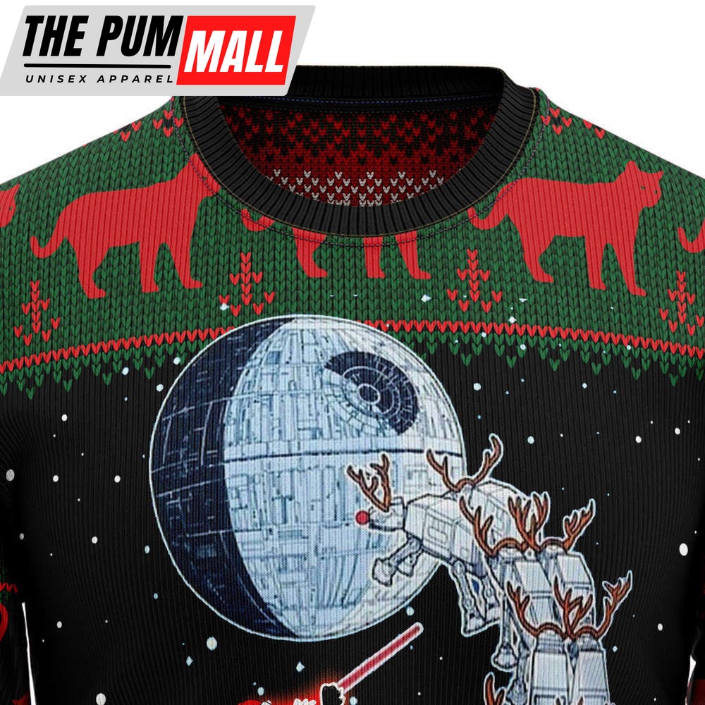 black-cat-sleigh-to-death-star-ugly-christmas-sweater-5jm2vxva Black Cat Sleigh To Death Star Ugly Christmas Sweater