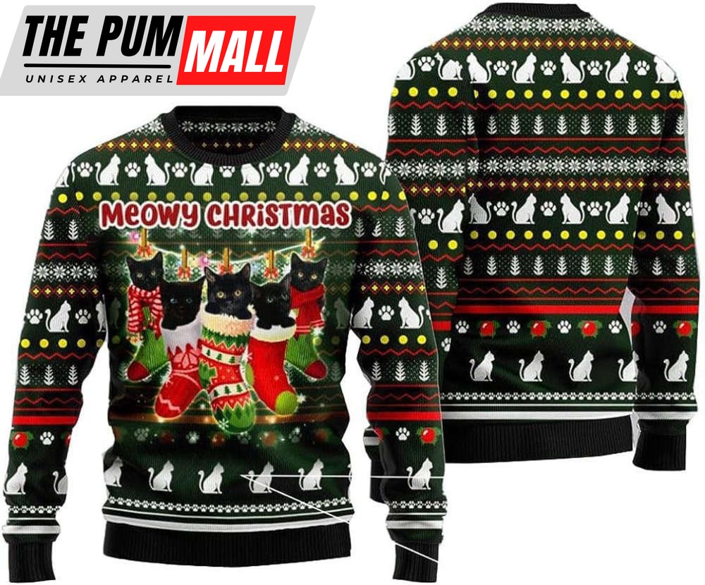 black-cat-ugly-christmas-sweater-pullover-holiday-vacation-sweater-for-cat-love-a81ewyux Black Cat Ugly Christmas Sweater Pullover Holiday Vacation Sweater, For Cat Lovers