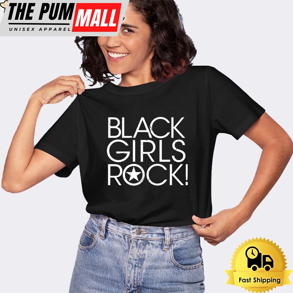 Black Girls Rock Classic Logo Black T-Shirt