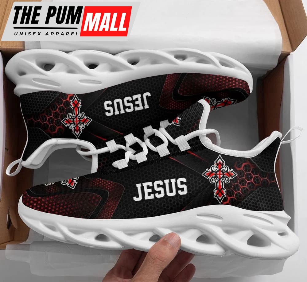 Black Jesus Running Sneakers Max Soul Shoes For Men And Women
