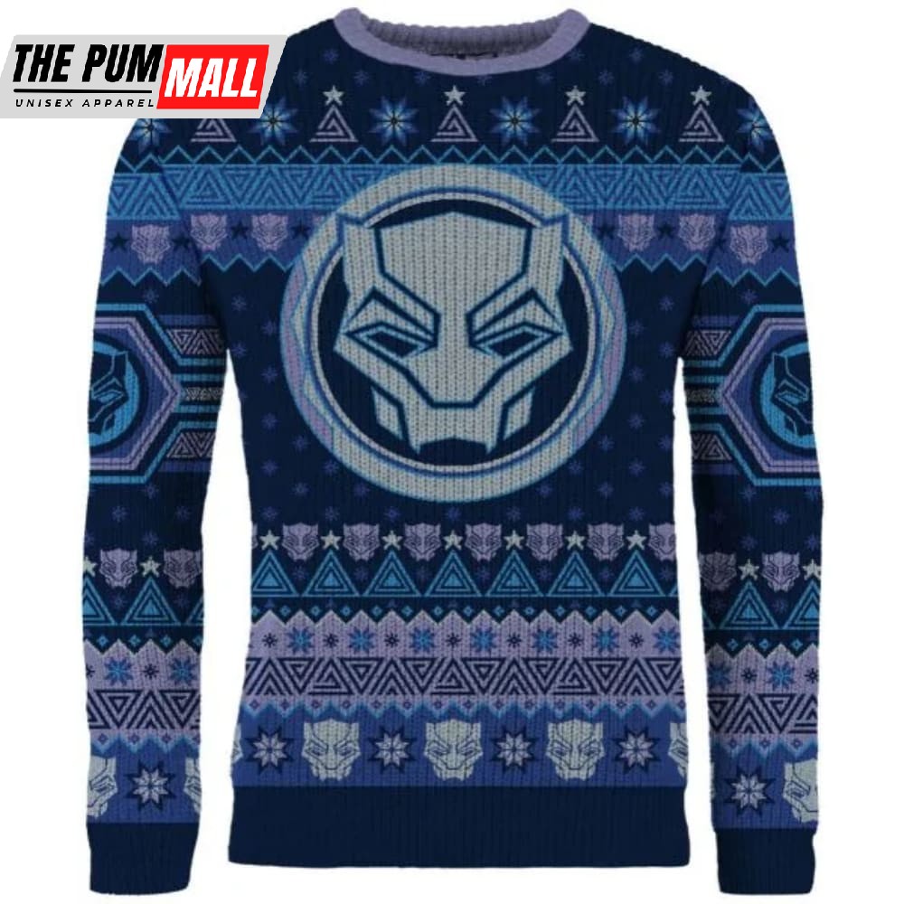 Black Panther Christmas Forever Christmas Sweater